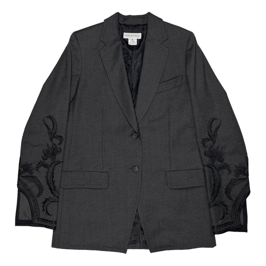 Dries Van Noten Embroidered Sleeve Blazer - AW10