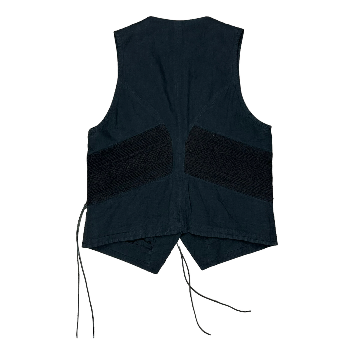 Dries Van Noten Embroidered Tie Vest