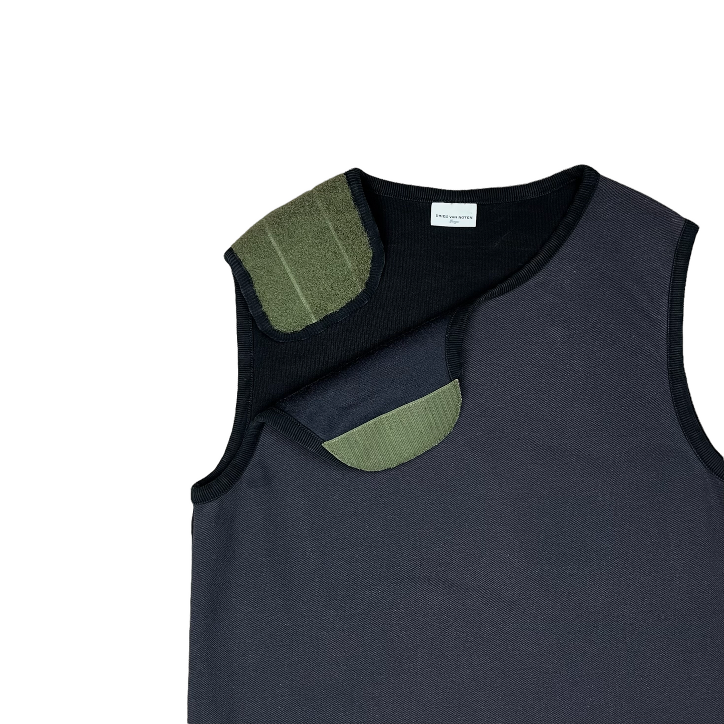 Dries Van Noten Velcro Bondage Vest - SS13