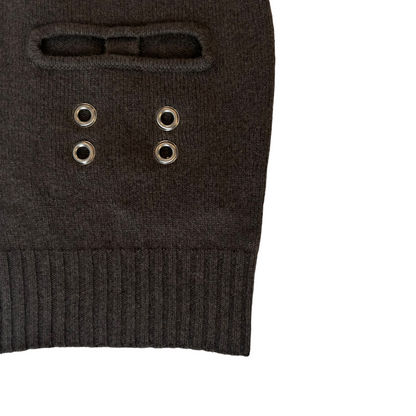 Rick Owens Eyelet Ski Mask Dust - SS22