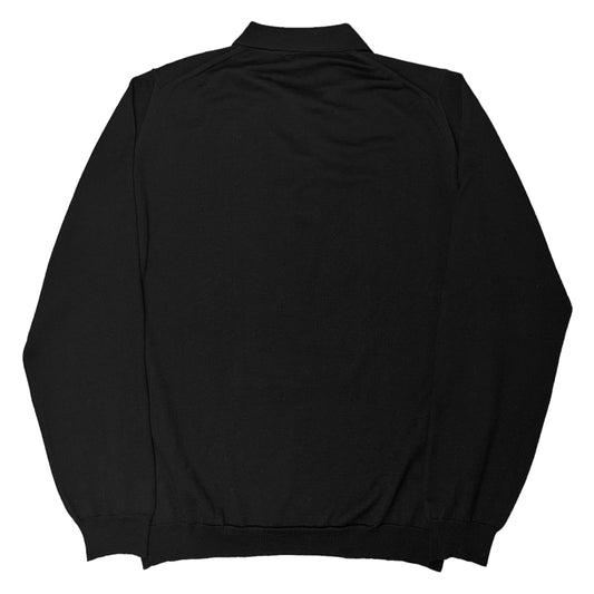 Yohji Yamamoto Pour Homme Double Button Polo Sweater