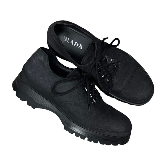 Prada Track Sole Hiking Derbies - AW19