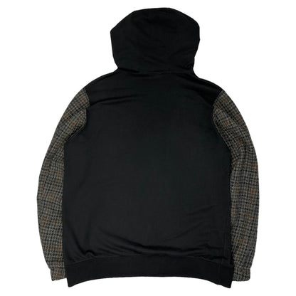 Dries Van Noten Hybrid Checkered Zip Hoodie