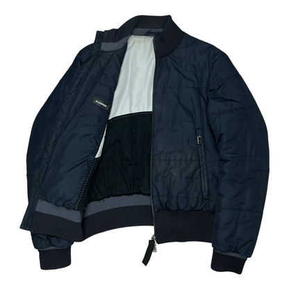 Jil Sander Cropped Quilted Bomber Jacket - AW11