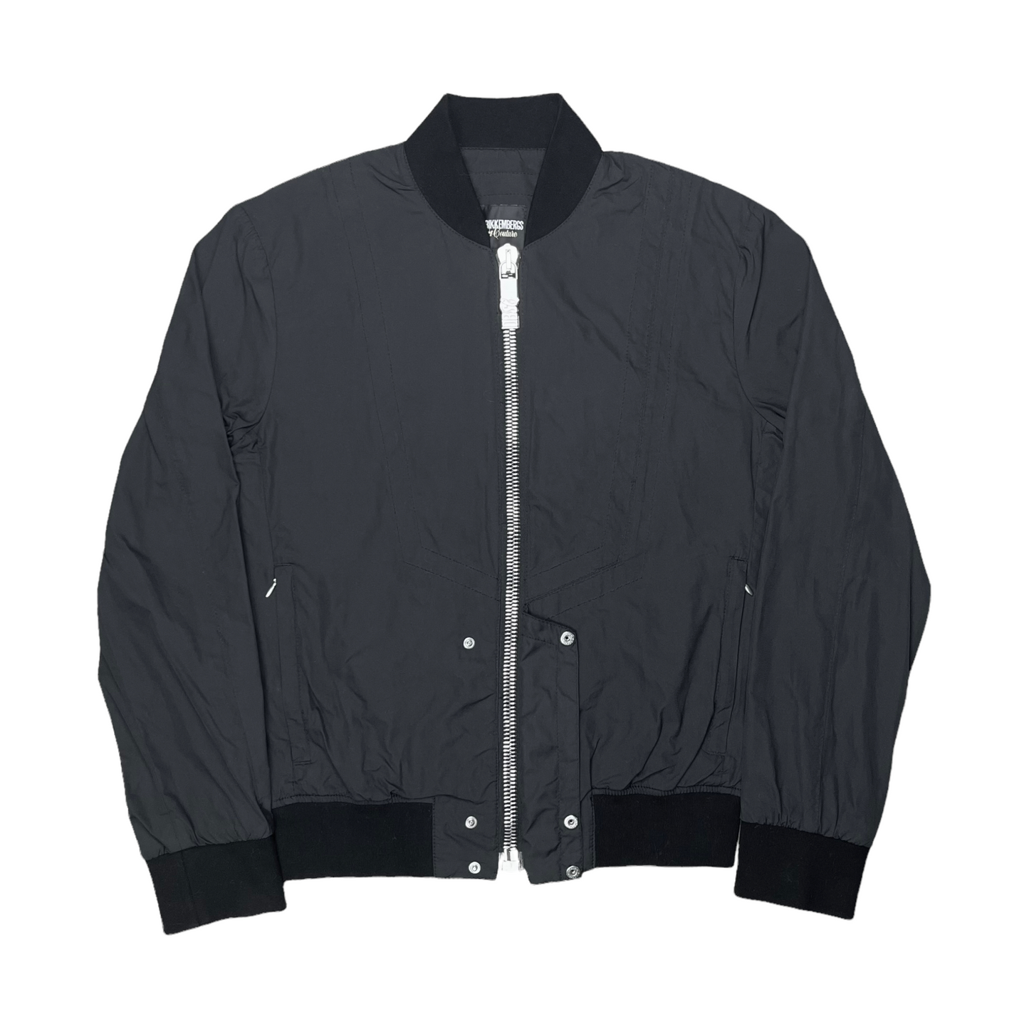 Dirk Bikkembergs Sport Couture Oversized Zip Bomber Jacket