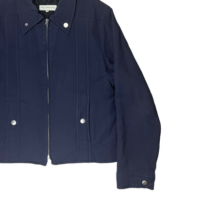 Dries Van Noten Lined Snap Button Work Jacket