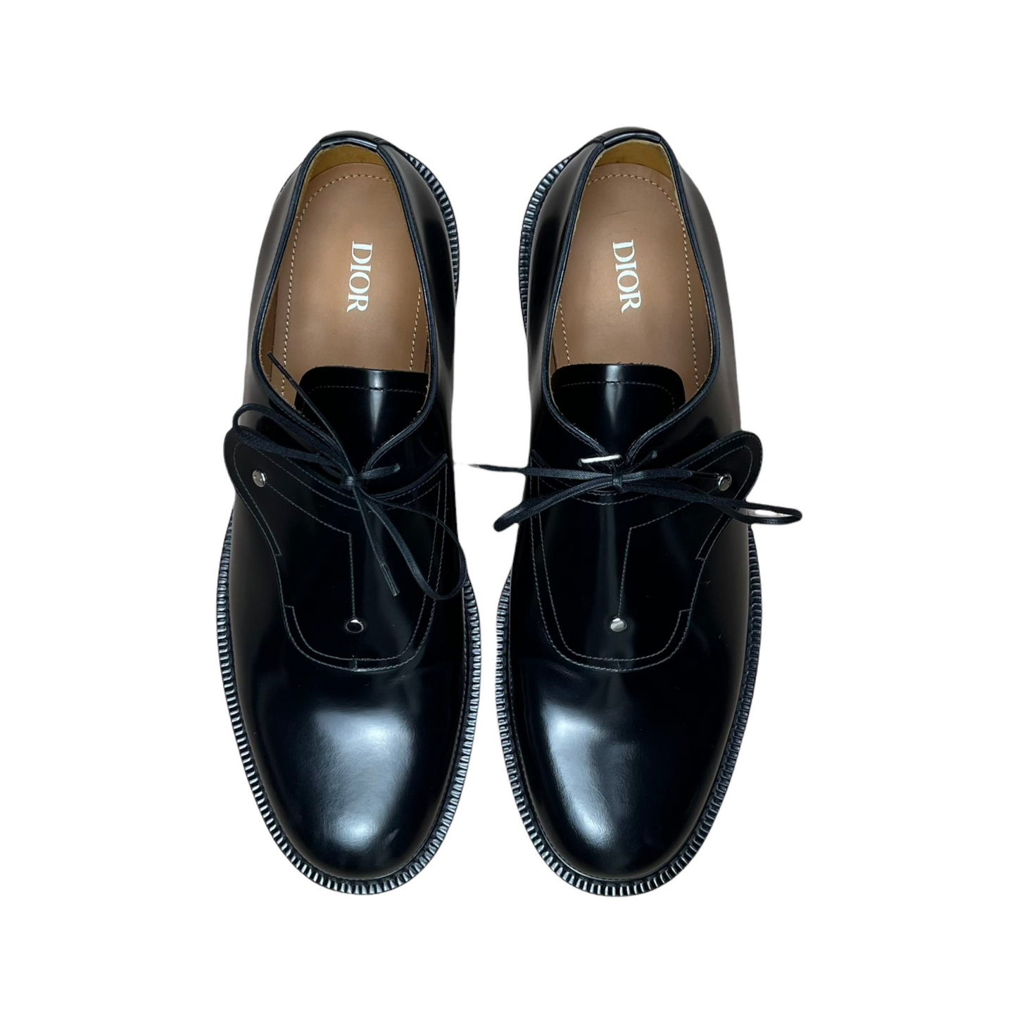 Dior Homme Evidence Saddle Monk Derbies - SS20