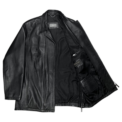 Dior Homme Datachable Faux Fur Leather Jacket