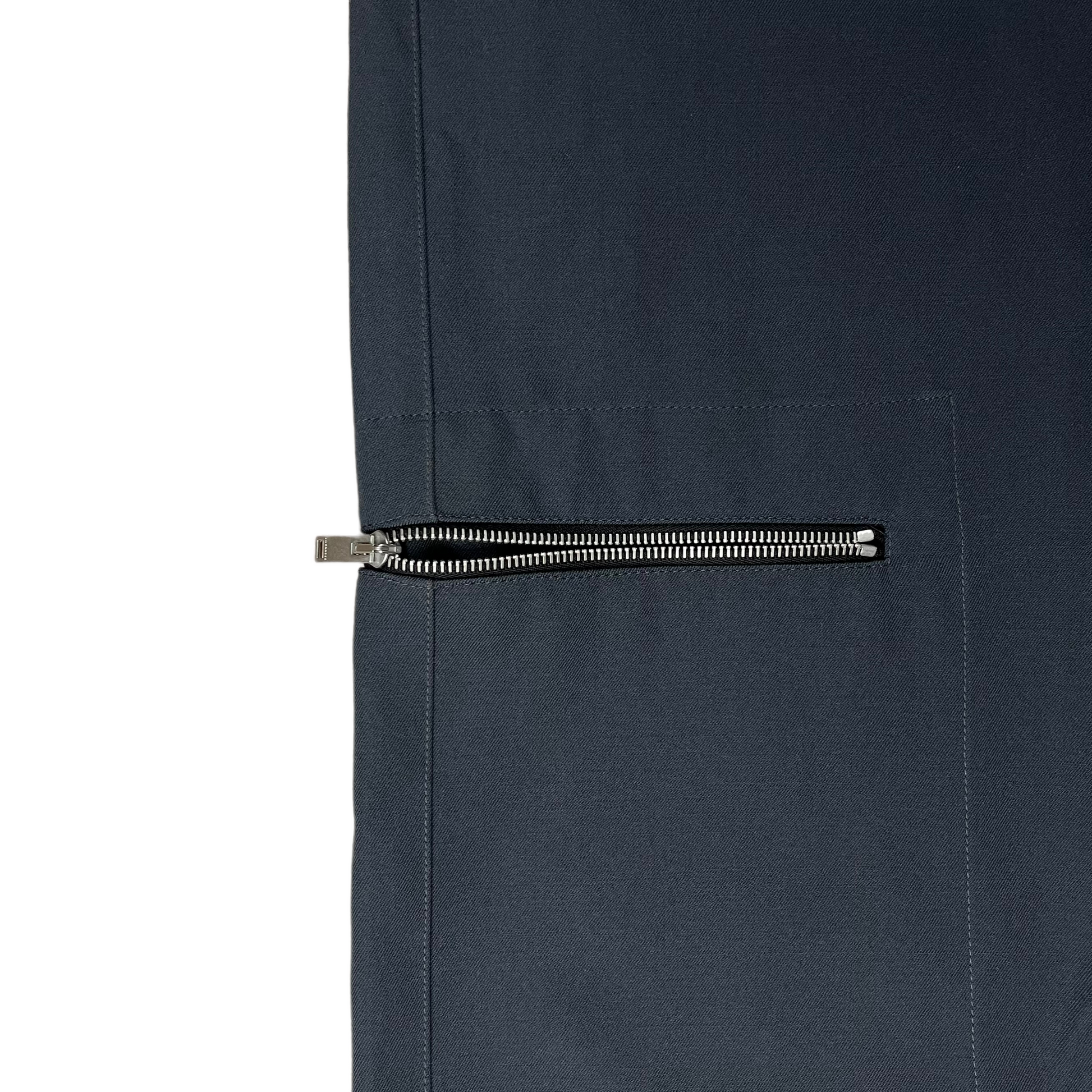 Jil Sander Zip Detail Trousers - AW19 – Vertical Rags Jil Sander Zip Detail Trousers - AW19 – Vertical Rags