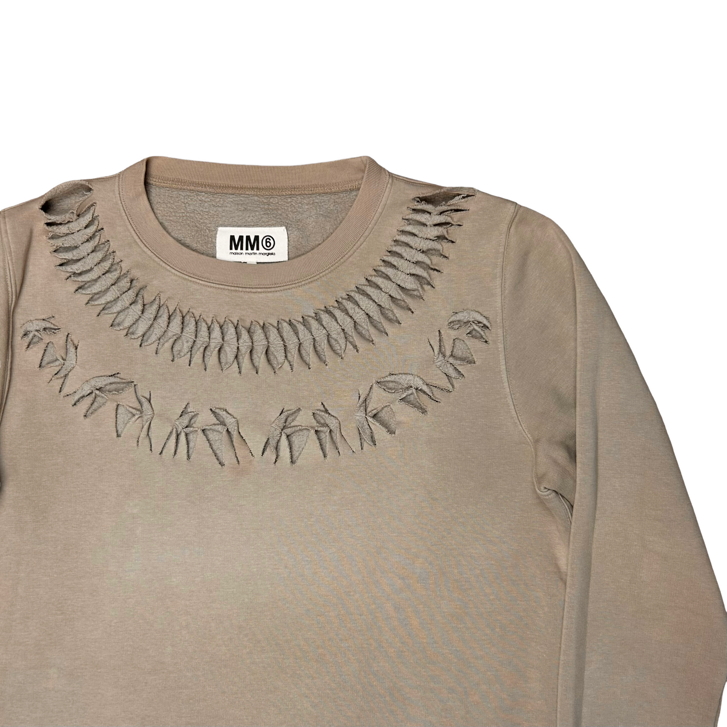 Maison Margiela MM6 Cut Out Hook Sweater - AW12