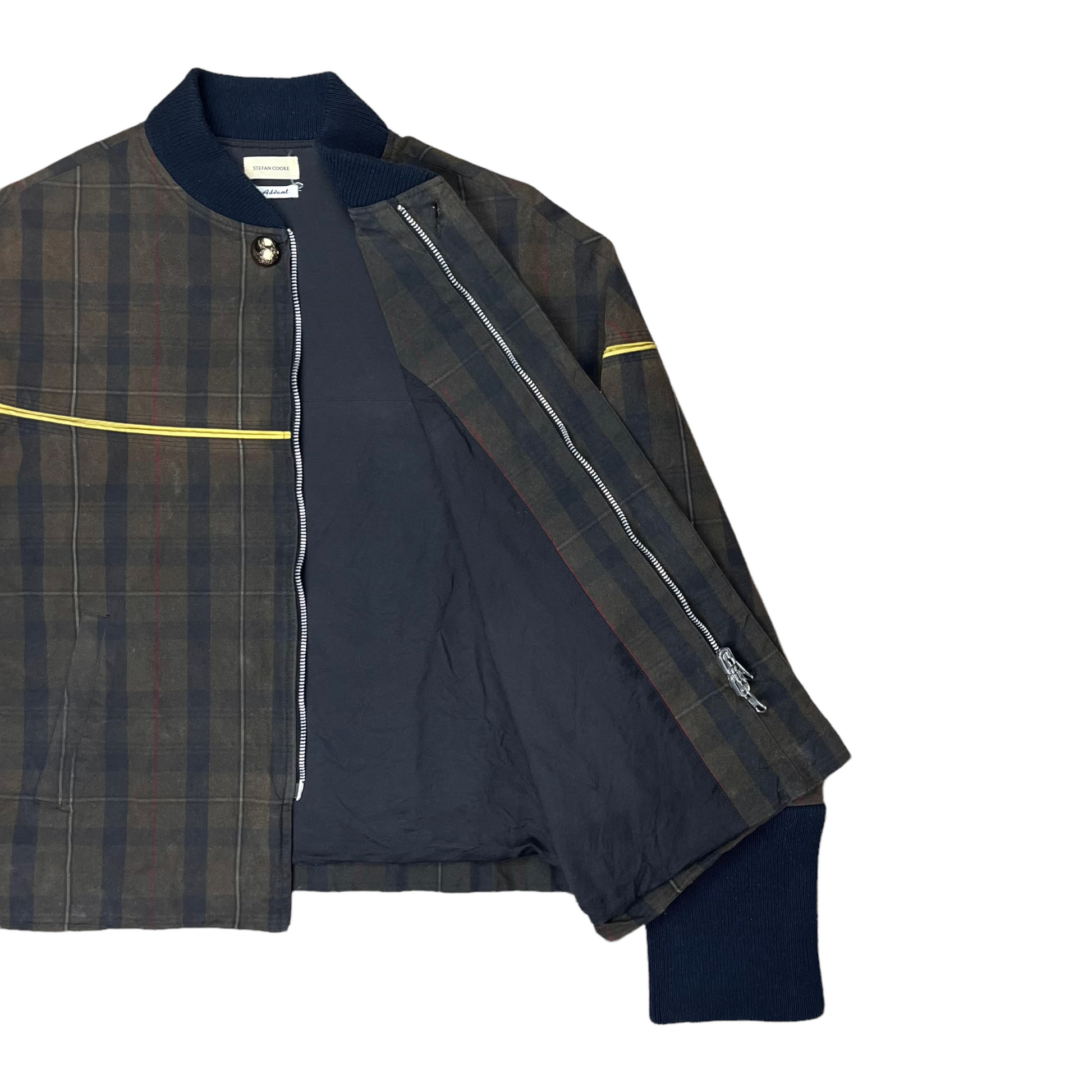 Stefan Cooke Plaid Waxed Sport Jacket - SS21 – Vertical Rags Stefan Cooke Plaid Waxed Sport Jacket - SS21 – Vertical Rags
