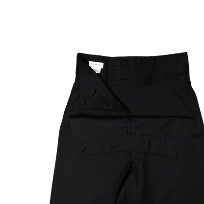 Dries Van Noten Wide Double Waist Panel Trousers