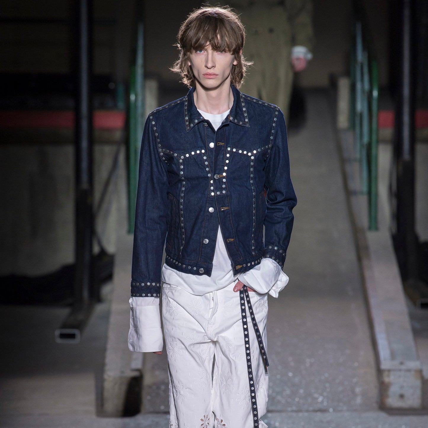 Dries Van Noten Studded Denim Jacket - AW18