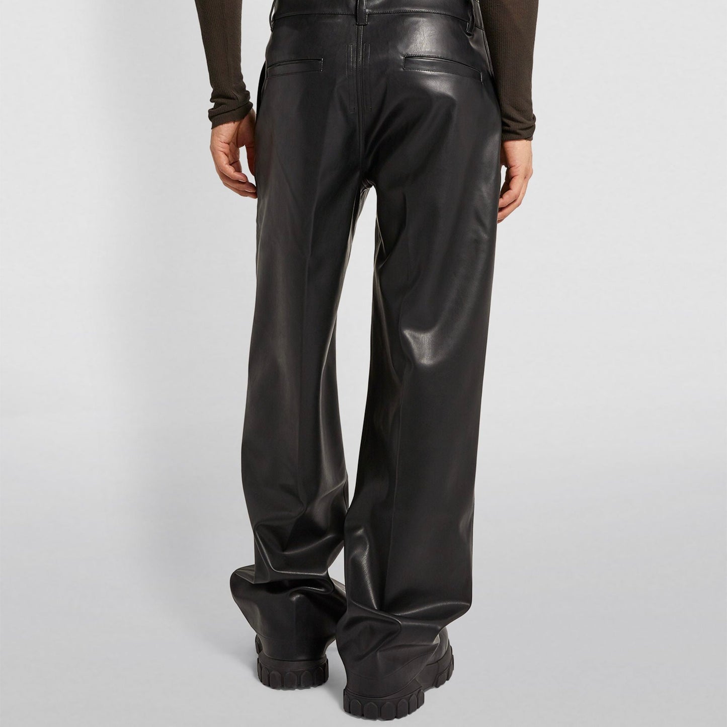 Rick Owens Drkshdw Vegan Leather Jet Pants - AW20