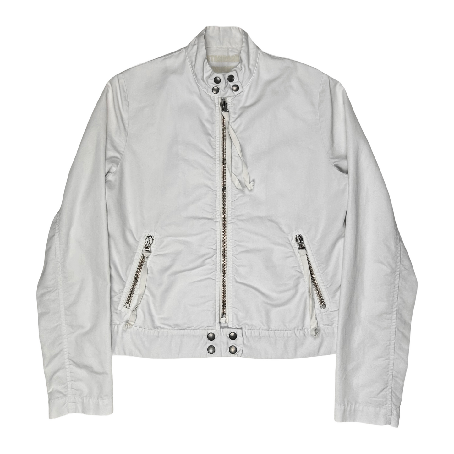 Maison Martin Margiela Zip Flight Jacket White