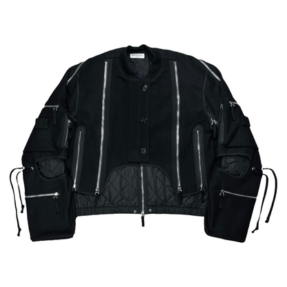 Dries Van Noten Parachute Zip Bomber Jacket - AW14