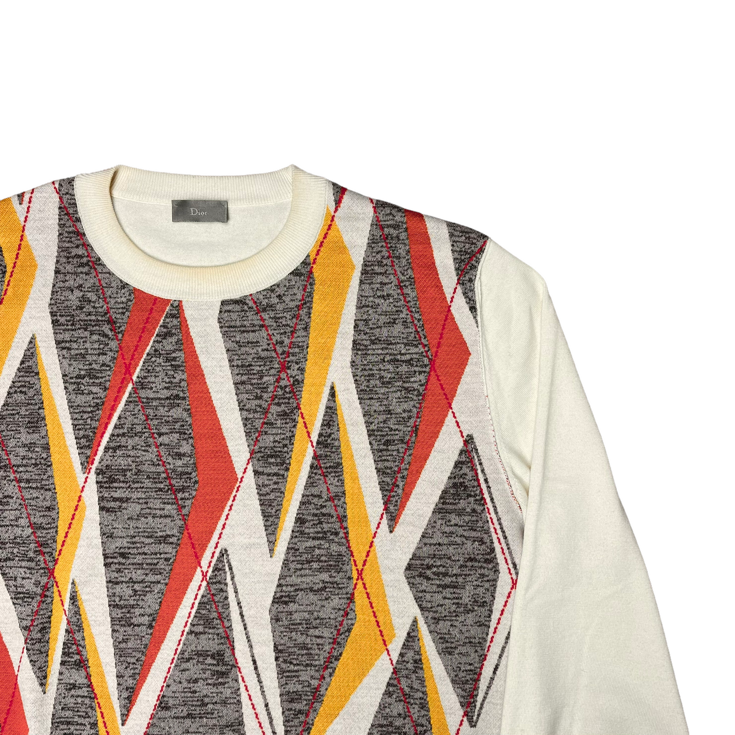 Dior Homme Multicolor Graphic Sweater - SS15