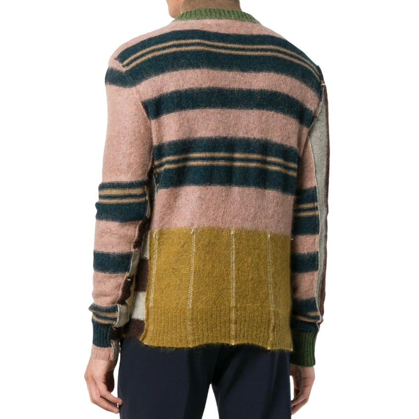 Marni Mohair Patchwork Knit Sweater - AW18