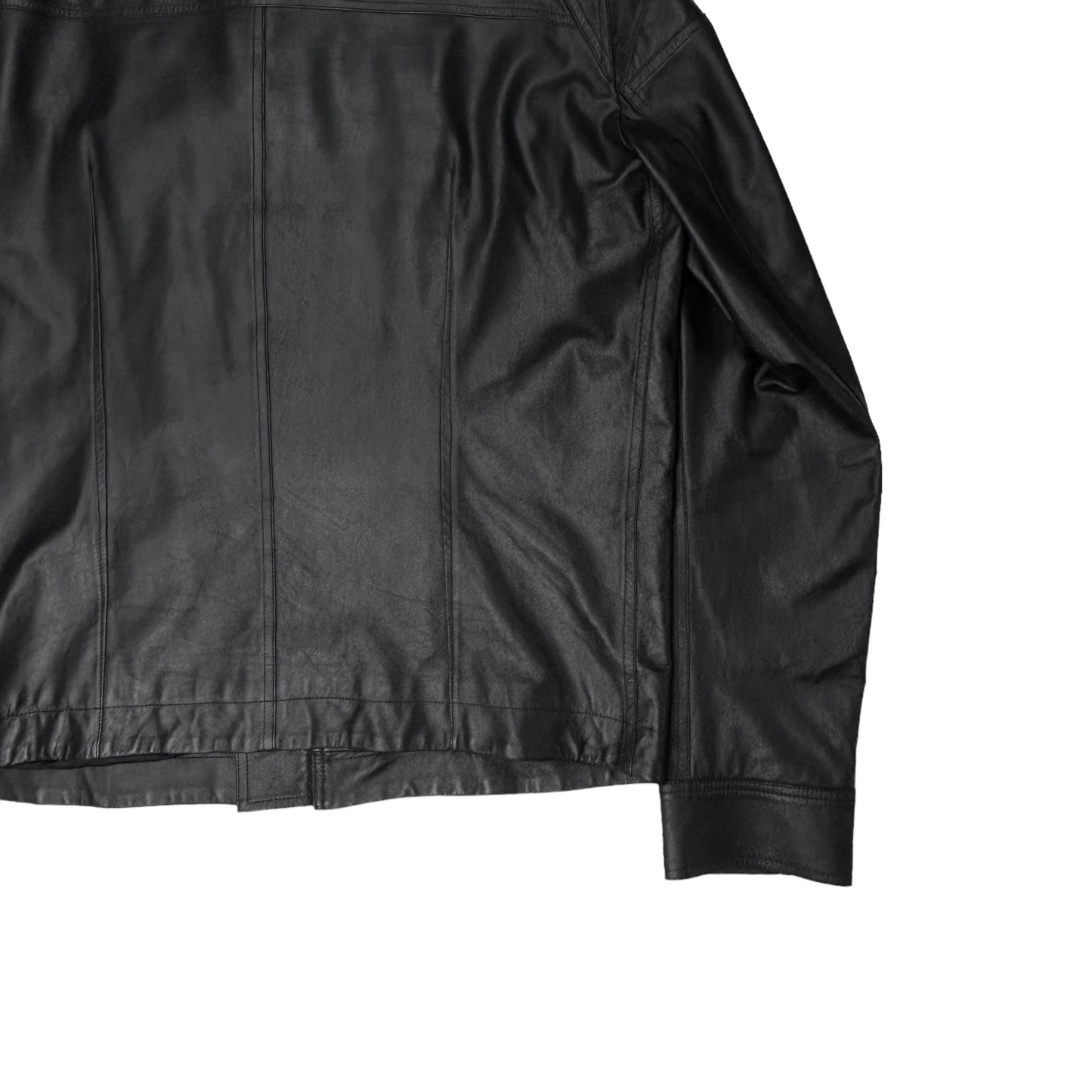 Rick Owens Ies Phlegethon Leather Jacket - SS21