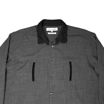 Comme des Garcons Shirt Slid Pocket Work Shirt