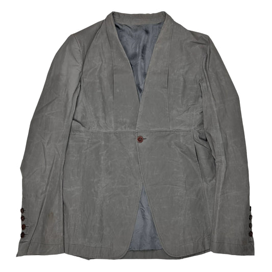 Rick Owens Naska Single Button Blazer Dust - SS12