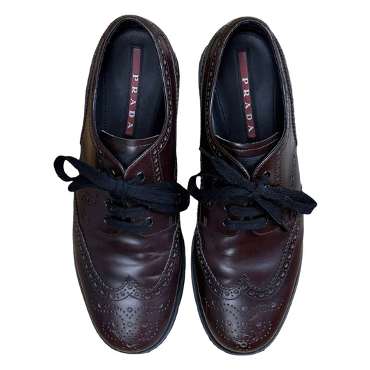 Prada Causal Brogue Derbies