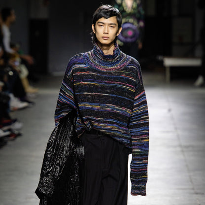 Dries Van Noten Marled Knit Sweater - AW19