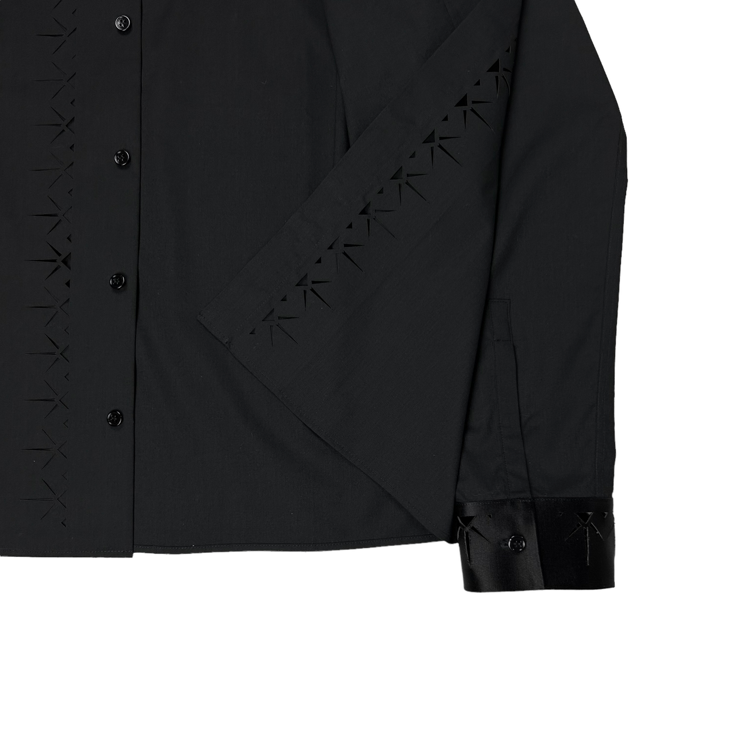 Haider Ackermann Front Laser Cut Shirt - SS19