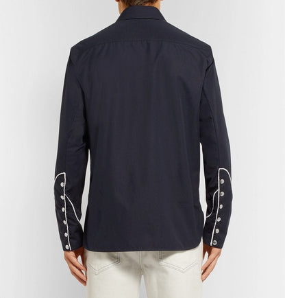 Calvin Klein 205W39NYC Contrast Trimmed Western Shirt - AW18