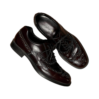 Prada Studded Brougue Derbies - SS12