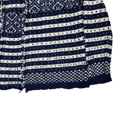 Y’s by Yohji Yamamoto Nordic Patchwork Knit Sweater - AW93