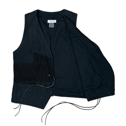 Dries Van Noten Embroidered Tie Vest