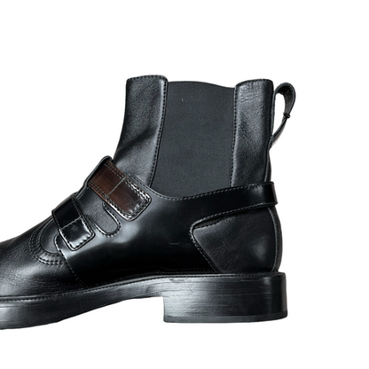 Dries Van Noten Multi Belt Leather Boots - SS20