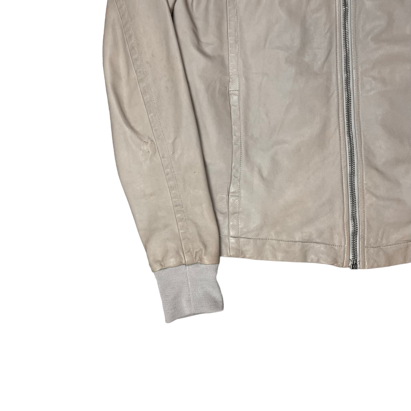 Rick Owens Lamb Leather Racing Jacket - SS15