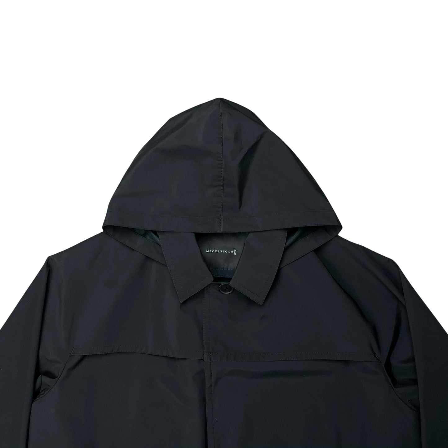 Mackintosh 0001 Black Hooded Trench Coat - AW17