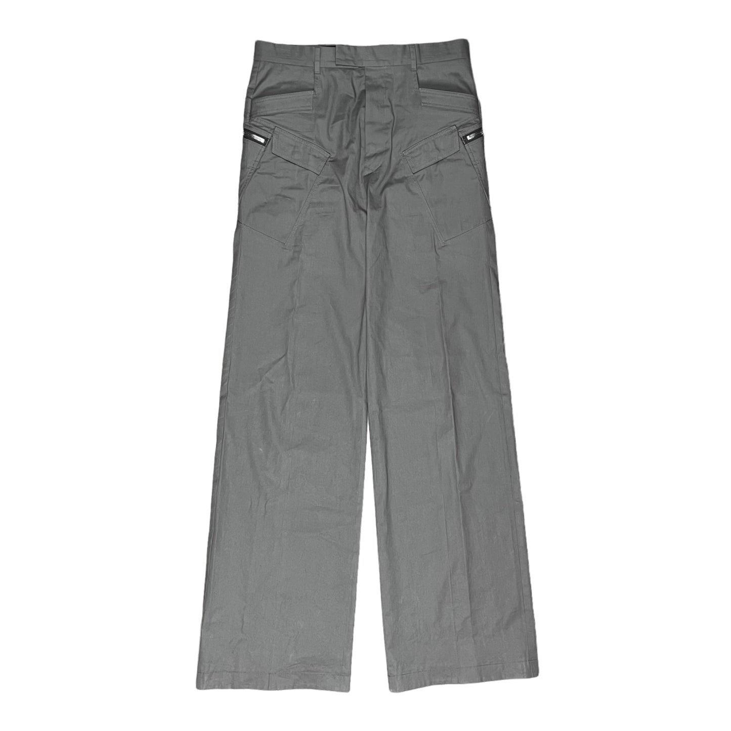 Rick Owens Flat Cargo Zip Pants - SS21