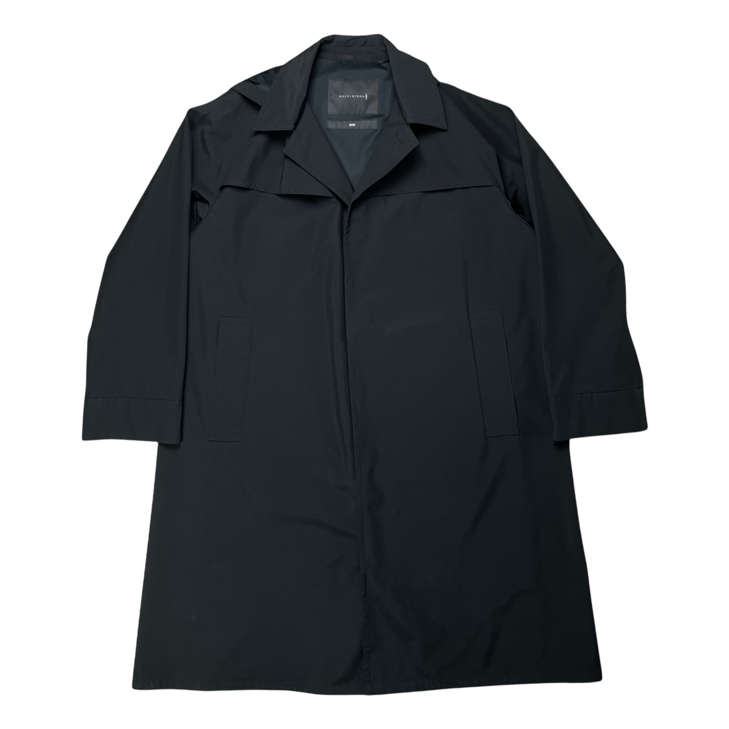 Mackintosh 0001 Black Hooded Trench Coat - AW17