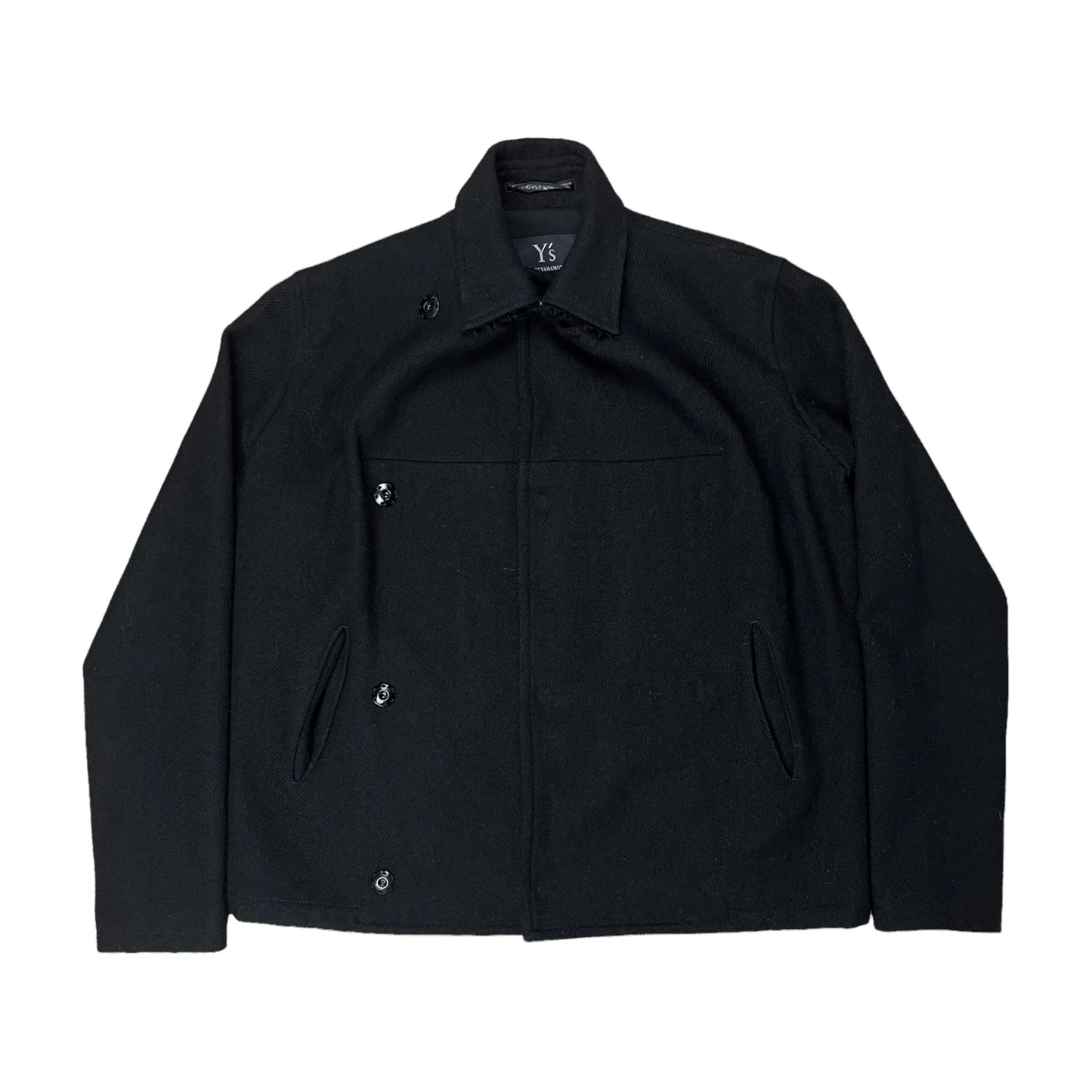 Y‘s by Yohji Yamamoto Snap Button Wool Jacket