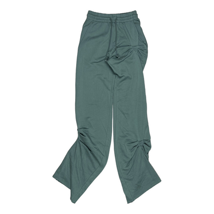 Dries Van Noten Distorted Sweat Pants Jade Green