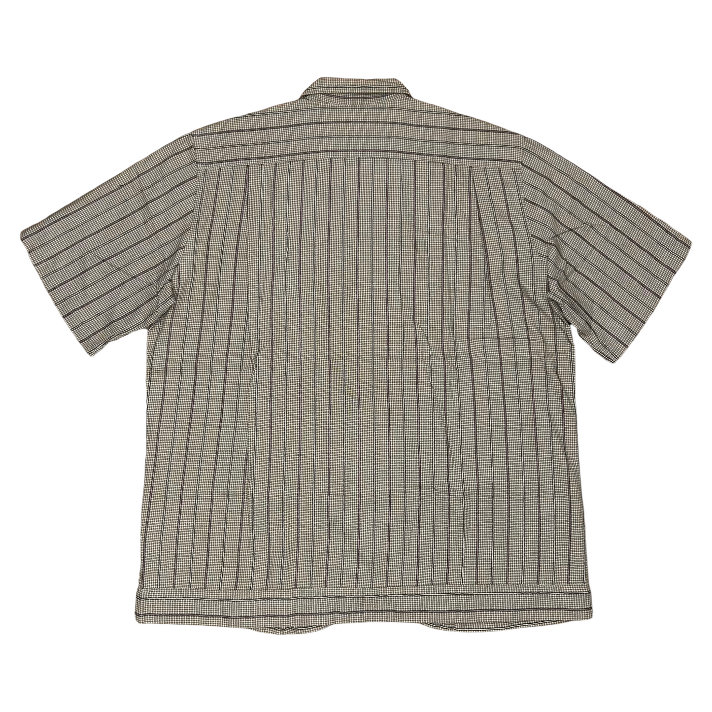 Comme des Garcons Homme Striped Bowling Shirt - AD2000