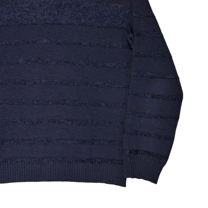 Maison Martin Margiela Striped Grunge Wool Sweater