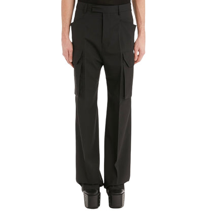 Rick Owens Flat Walrus Cargo Trousers - SS17