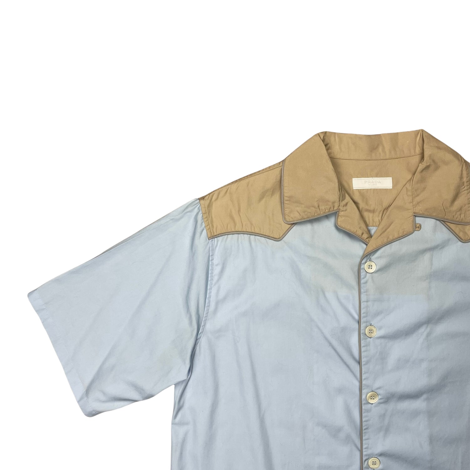 Prada Western Short Sleeve Shirt - SS12 – Vertical Rags