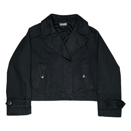 Dries Van Noten Cropped Black Dye Jacket - AW11