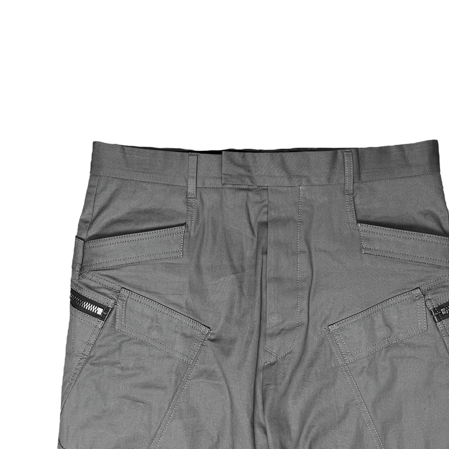 Rick Owens Flat Cargo Zip Pants - SS21