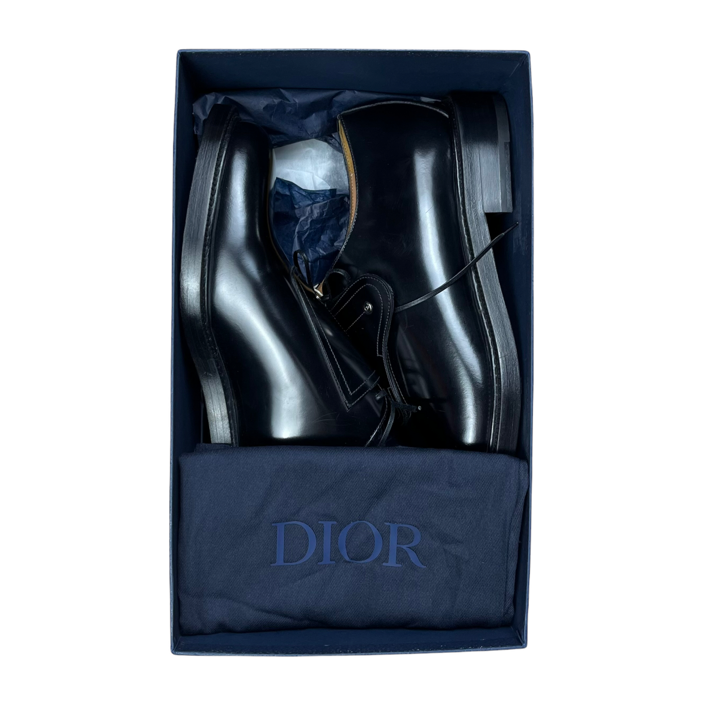 Dior Homme Evidence Saddle Monk Derbies - SS20