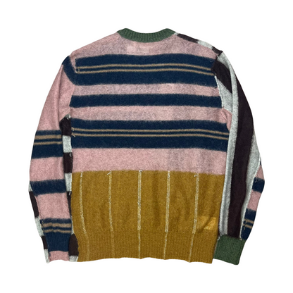 Marni Mohair Patchwork Knit Sweater - AW18