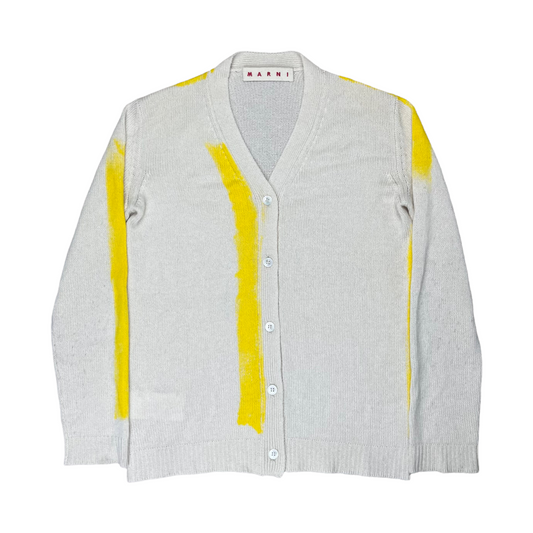 Marni Painted Cashmere Cardigan - SS19