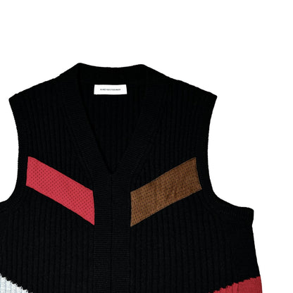 Kiko Kostadinov Nash Intarsia Vest - AW20