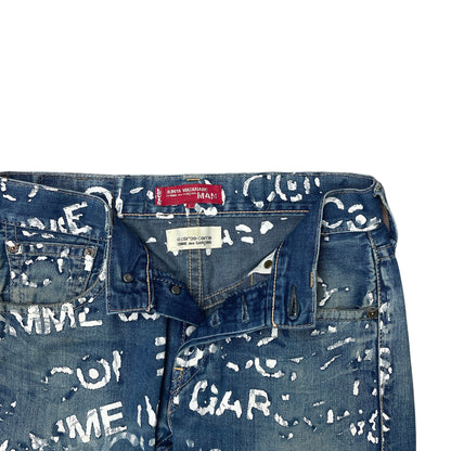 Junya Watanabe Comme des Garcons Corso Como Print Jeans - AD2001